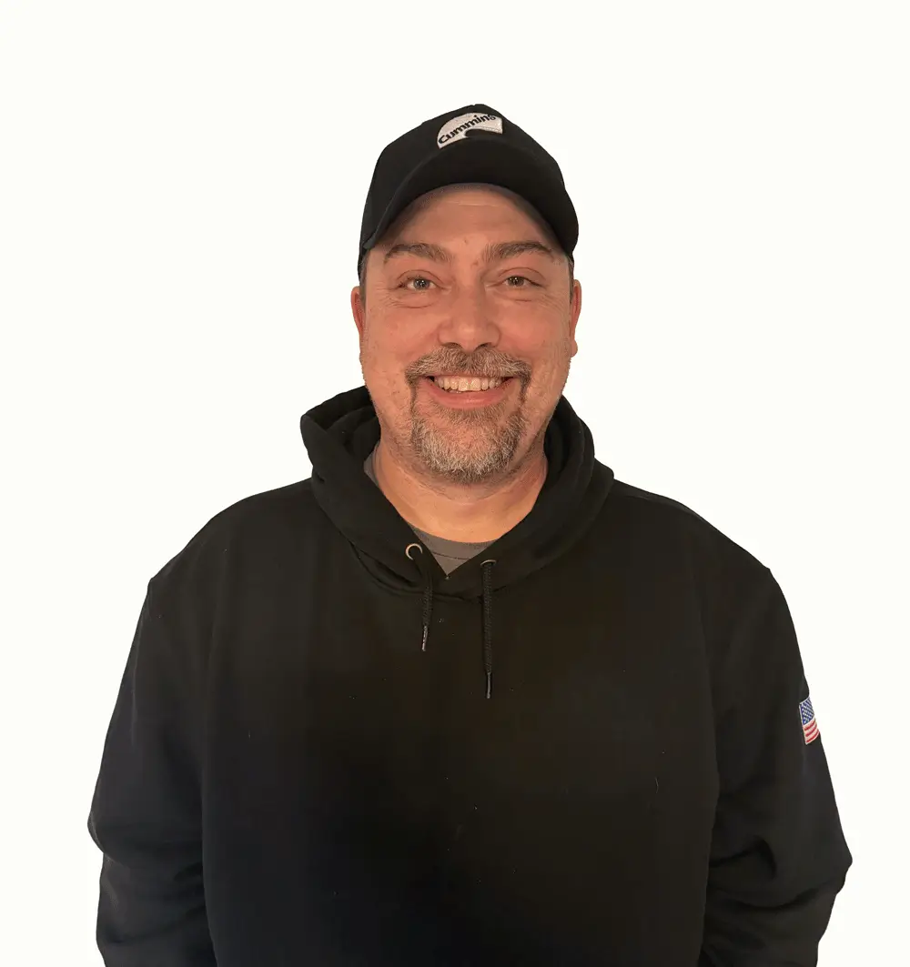 Nick Zimmerman, owner and certified diesel mechanic at Fire Truck Services